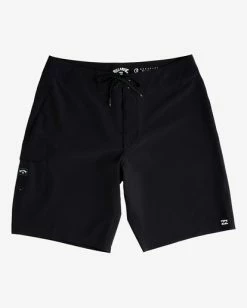 Flash Sale 😀 Billabong All Day Pro Boardshorts 20" MILITARY 🎁 -mens-boardshorts shop abybs00109 billabongf blk frt1 1