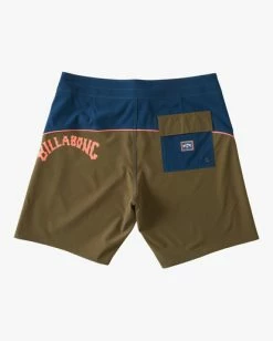 Coupon ⭐ Billabong Arch Pro Boardshorts 19" MILITARY ✔️ -mens-boardshorts shop abybs00242 billabongf mil bck1 1