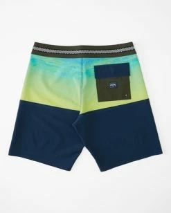 Buy ⌛ Billabong Fifty50 Panel Pro Boardshorts 19" MIDNIGHT 👏 -mens-boardshorts shop abybs00244 billabongf mid bck1 1