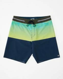 Buy ⌛ Billabong Fifty50 Panel Pro Boardshorts 19" MIDNIGHT 👏 -mens-boardshorts shop abybs00244 billabongf mid frt1 1