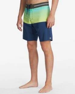 Buy ⌛ Billabong Fifty50 Panel Pro Boardshorts 19" MIDNIGHT 👏 -mens-boardshorts shop abybs00244 billabongw mid sd1 1
