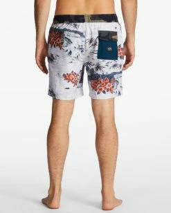 Flash Sale 🎁 Billabong Sundays Layback Boardshorts 17" BLACK FLORAL 🎁 -mens-boardshorts shop abybs00253 billabongw bon bck1 1