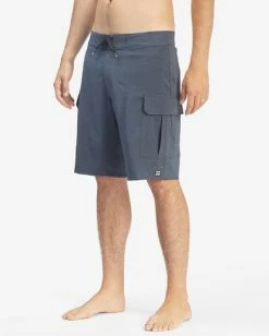 Best deal 🎉 Billabong Combat Bottle Opener Boardshorts 20" STEALTH 🔔 -mens-boardshorts shop abybs00256 billabongw sth sd1 1