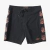 Wholesale ⭐ Billabong Bad Trip D Bah Boardshorts 19" BLACK 😀 -mens-boardshorts shop abybs00259 billabongf blk frt1