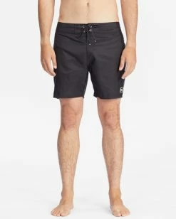 Promo 🔔 Billabong All Day OG Boardshorts 16" BLACK 🎉 -mens-boardshorts shop abybs00266 billabongw blk frt1 1