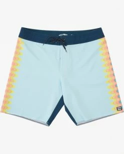 Promo 🎁 Billabong D Bah Placement Pro Boardshorts 19" MIST 🔥 -mens-boardshorts shop abybs00286 billabongf mst frt1 1