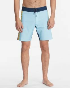 Promo 🎁 Billabong D Bah Placement Pro Boardshorts 19" MIST 🔥 -mens-boardshorts shop abybs00286 billabongw mst frt1 1