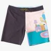 Best reviews of 🔥 Billabong The Simpsons Family Couch Pro Boardshorts 19" BLACK 🤩 -mens-boardshorts shop abybs00292 billabongf blk frt1