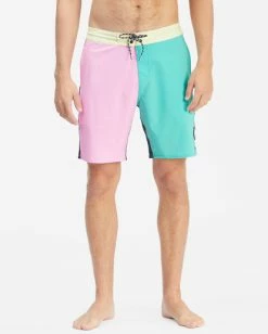 Hot Sale 🎉 Billabong The Simpsons Krusty Lo Tide Boardshorts 19" BLACK 😀 -mens-boardshorts shop abybs00299 billabongw blk frt1 1