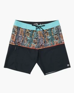 Flash Sale 🥰 Billabong Fifty50 Airlite Boardshorts 19" NEON NIGHT 🎉 -mens-boardshorts shop abybs00302 billabongf mul frt1 1