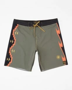 Coupon 🌟 Billabong Wrangler United By Pro Boardshorts 18" MILITARY 👏 -mens-boardshorts shop abybs00310 billabongf mil frt1 1