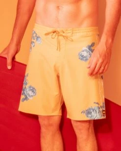 Coupon ✨ Billabong Wrangler Desert Rose Pro Boardshorts 18" GOLD 🔥 -mens-boardshorts shop abybs00311 billabongl gld frt1 1