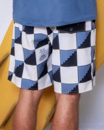 Budget 👏 Billabong Wrangler Shadows Layback Boardshorts 17" ECLIPSE 🎉