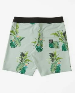 Cheapest ⭐ Billabong Kamea Jungle Pro Boardshorts 19" SEAGLASS 😀 -mens-boardshorts shop abybs00321 billabongf sgl bck1 1