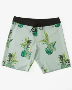Cheapest ⭐ Billabong Kamea Jungle Pro Boardshorts 19" SEAGLASS 😀 -mens-boardshorts shop abybs00321 billabongf sgl frt1 1