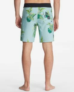 Cheapest ⭐ Billabong Kamea Jungle Pro Boardshorts 19" SEAGLASS 😀 -mens-boardshorts shop abybs00321 billabongw sgl bck1 1