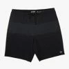 New ⌛ Billabong Tribong Lo Tide Boardshorts 19" BLACK 🌟 -mens-boardshorts shop abybs00337 billabongf blk frt1
