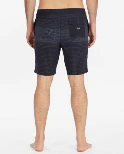 New ⌛ Billabong Tribong Lo Tide Boardshorts 19" BLACK 🌟 -mens-boardshorts shop abybs00337 billabongw blk bck1 1