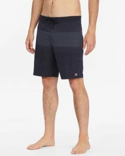 New ⌛ Billabong Tribong Lo Tide Boardshorts 19" BLACK 🌟 -mens-boardshorts shop abybs00337 billabongw blk sd1 1