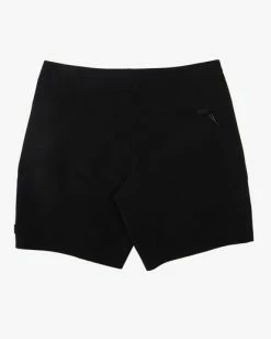 Promo 🤩 Billabong A/Div Surftrek CiCLO® Lo Tide Boardshorts 18.5" DARK FOREST ⌛ -mens-boardshorts shop abybs00346 billabongf blk bck1 1