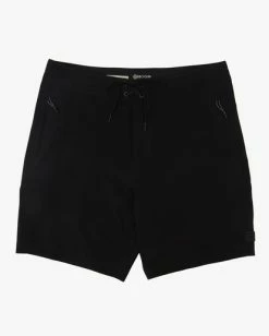 Promo 🤩 Billabong A/Div Surftrek CiCLO® Lo Tide Boardshorts 18.5" DARK FOREST ⌛ -mens-boardshorts shop abybs00346 billabongf blk frt1 1