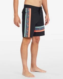 Budget 🛒 Billabong Sons Of Fun Boardshorts 19" BLACK 🥰 -mens-boardshorts shop abybs00354 billabongw blk sd2 1