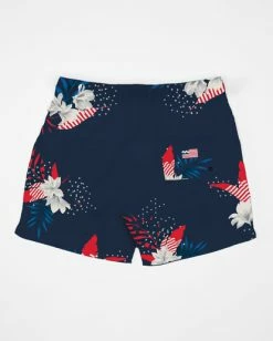 Coupon 🔔 Billabong Stars Stripes Layback Boardshorts 16" RED WHITE BLUE 🎉 -mens-boardshorts shop abybs00358 billabongf xrwb bck1 1
