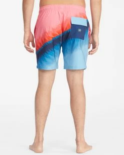 Best Pirce 😀 Billabong T Street Layback Boardshorts 17" AQUA ✔️ -mens-boardshorts shop abybs00361 billabongw crl bck1 1
