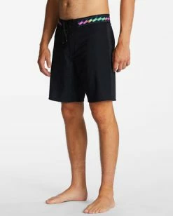 Cheap 🛒 Billabong Riot Pro Performance 19" Boardshorts STEALTH 🔥 -mens-boardshorts shop abybs00374 billabongw sth sd1 1