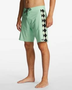Cheap 🔥 Billabong D Bah Ciclo Pro Performance 18" Boardshorts SPEARMINT 😀 -mens-boardshorts shop abybs00386 billabongw spe sd1 1