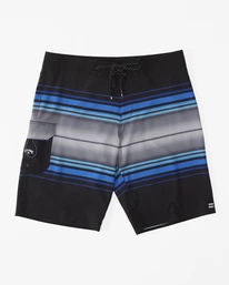 Coupon โค๏ธ Billabong All Day Stripe Pro Performance 20" Boardshorts BLACK ๐