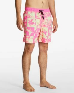 Hot Sale ✨ Billabong Sundays Layback 17" Boardshorts MINT 🛒 -mens-boardshorts shop abyjv00103 billabongw neo sd2 1
