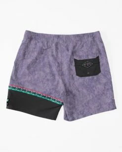 Wholesale 😉 Billabong Burleigh Layback 17" Boardshorts PURPLE HAZE 🤩 -mens-boardshorts shop abyjv00108 billabongf phz bck1 1