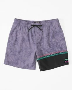 Wholesale 😉 Billabong Burleigh Layback 17" Boardshorts PURPLE HAZE 🤩 -mens-boardshorts shop abyjv00108 billabongf phz frt1 1
