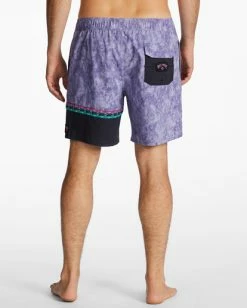 Wholesale 😉 Billabong Burleigh Layback 17" Boardshorts PURPLE HAZE 🤩 -mens-boardshorts shop abyjv00108 billabongw phz bck1 1