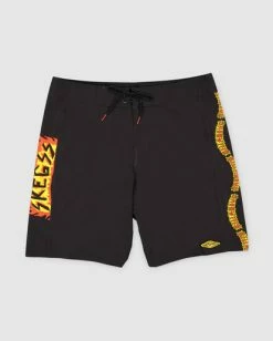Discount ✔️ Billabong Skegss Dbah Pro Boardshorts BLACK ✔️ -mens-boardshorts shop ubybs00148 billabongf blk frt1 1
