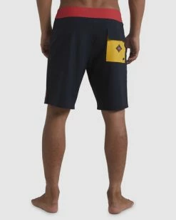 Coupon 👍 Billabong Otis Flag Pro Performance Boardshorts BLACK 🤩 -mens-boardshorts shop ubybs00159 billabongw blk bck1 1